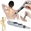 Stilou electric pentru Masaj, Electrostimulare, Acupunctura fara ace, 9 Viteze, 3 Capete