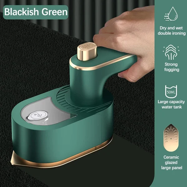 Mini fier de calcat electric cu abur, 50ml - imagine 9
