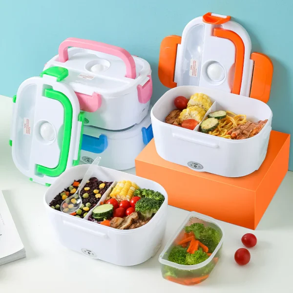 Caserola electrica pentru incalzire mancare, Lunchbox - imagine 5