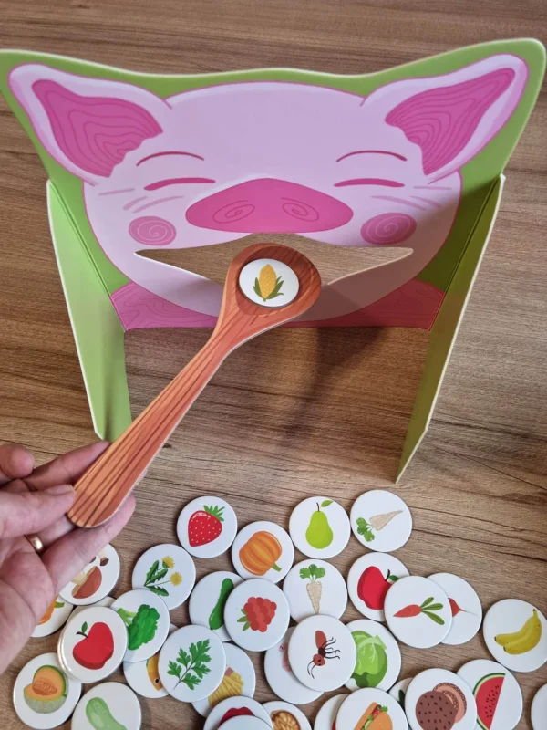 Joc educativ - Hraneste animalele - - imagine 7