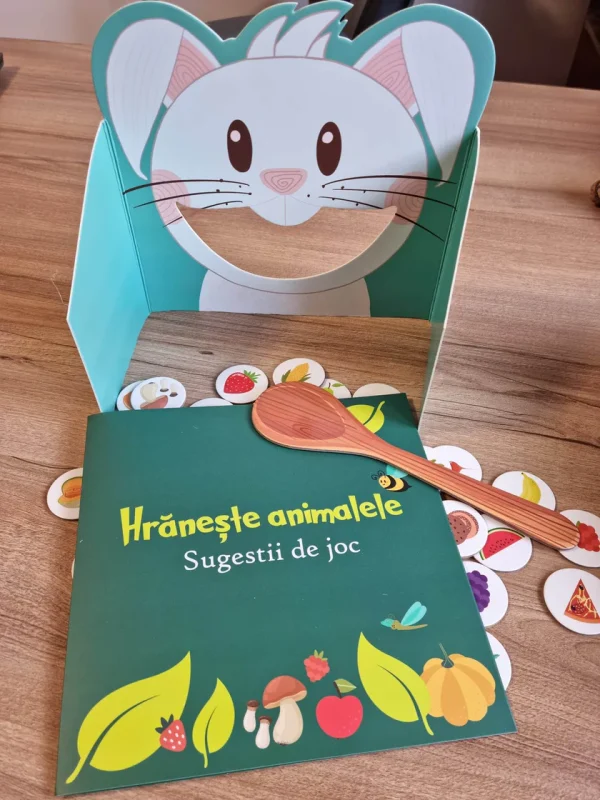 Joc educativ - Hraneste animalele - - imagine 8