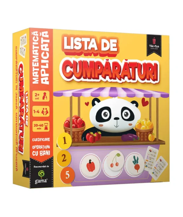 Lista de cumparaturi Jocuri Educative