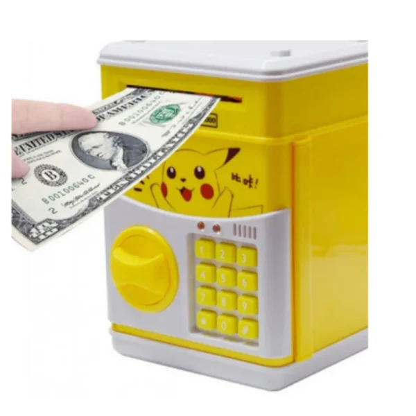 Pusculita interactiva pentru copii tip seif cu cifru - imagine 6