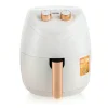Friteuza Air Fryer Blasko 5232W cu Aer Cald, Fara Ulei, Capacitate 5.8L, 1500W, Alb - imagine 4