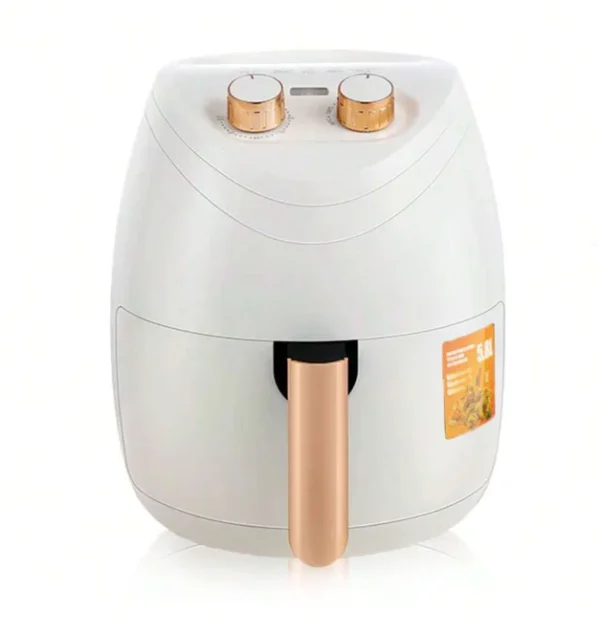 Friteuza Air Fryer Blasko 5232W cu Aer Cald, Fara Ulei, Capacitate 5.8L, 1500W, Alb - imagine 4