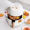 Friteuza Air Fryer Blasko 5232W cu Aer Cald, Fara Ulei, Capacitate 5.8L, 1500W, Alb