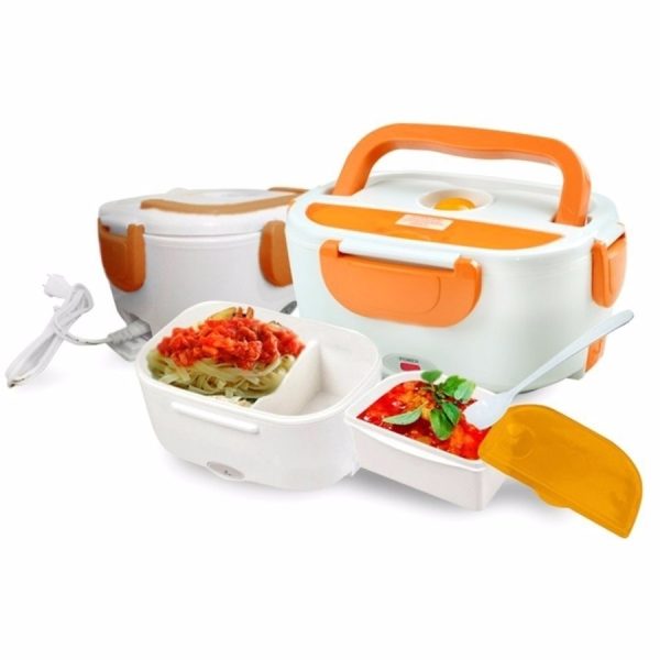 Caserola electrica pentru incalzire mancare, Lunchbox - imagine 2