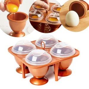 Ouă de cupru Copper Chef: capsule de gătit antiaderente acoperite cu ceramică