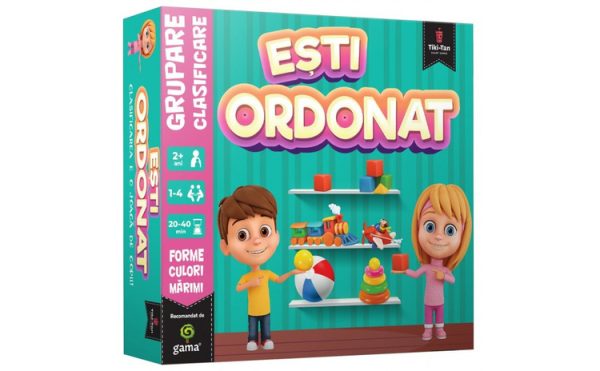 Joc educativ - Esti ordonat - Editura Gama