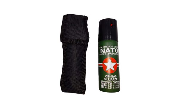 Spray cu piper , Military Defense, dispersant, auto-aparare, 60 ml, verde - imagine 4