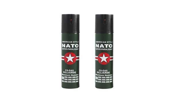 Spray cu piper , Military Defense, dispersant, auto-aparare, 60 ml, verde - imagine 2