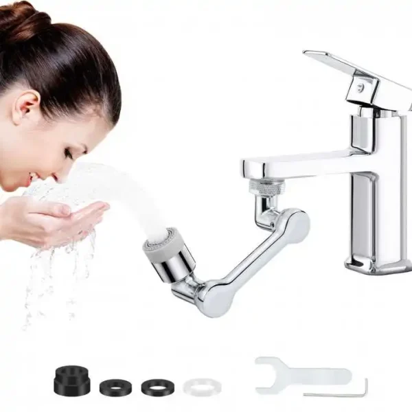 Extensie rotativa 1080° robinet, moduri multiple de curgere a apei - imagine 6