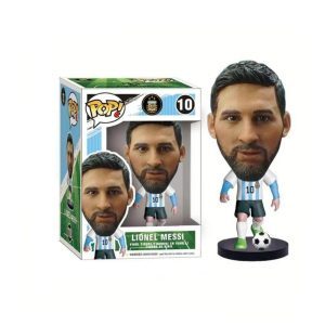 Figurina Fotbalist, Lionel Messi, bleu/alb, 11 cm