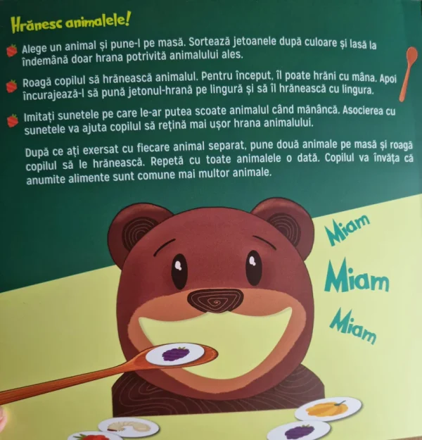 Joc educativ - Hraneste animalele - - imagine 5