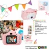 Camera foto copii, 4GB SD card 1080P HD, 23 milioane pixeli, 2.0 inch, 600 mAh, WaltStore®, 3 ani+, Roz - imagine 3
