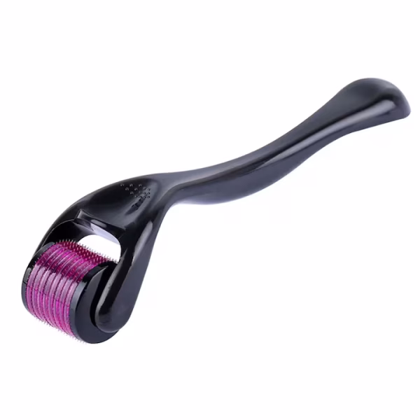 Rola Dermatologica, Dermaroller DRS, Impotriva caderii parului, Vergeturilor, Cicatricilor, Ridurilor, Contine Carcasa Protectoare de impuritati, 540 ace din Titan, 1.5 mm, Unisex - imagine 5