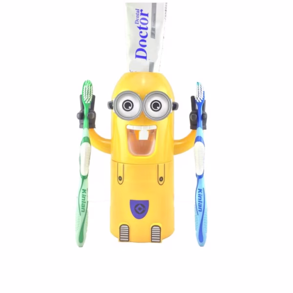 Dozator Minion pasta de dinti si periute
