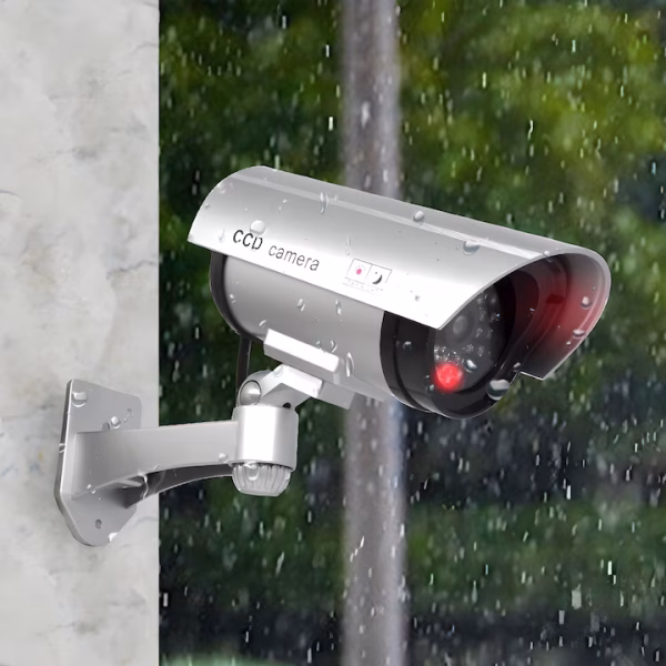 Camera de supraveghere falsa, pentru exterior, cu led indicator - imagine 3