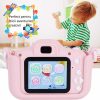 Camera foto copii, 4GB SD card 1080P HD, 23 milioane pixeli, 2.0 inch, 600 mAh, WaltStore®, 3 ani+, Roz - imagine 4