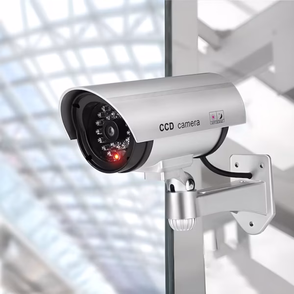 Camera de supraveghere falsa, pentru exterior, cu led indicator - imagine 7