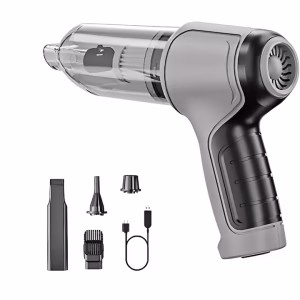 Aspirator Portabil 3 In 1, Aspirare si Suflare, Utilizabil Casa si Masina, 120 W, Acumulator Incarcare USB C