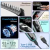 Aparat de tuns reincarcabil V075, USB, 600mAh, accesorii incluse - imagine 11