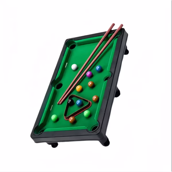 Set Joc Mini Masa Biliard pentru Copii 44.5x24.5x10(cm)