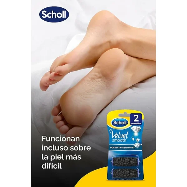 Capete pentru role de schimb Scholl Velvet Smooth 1 pachet - imagine 3