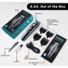 Aparat de tuns reincarcabil V075, USB, 600mAh, accesorii incluse - imagine 13