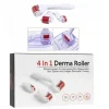Set de Masaj Facial, Ocular și Corporal Derma Roller 4 în 1 - Terapie cu Microace pentru Acasă și Salon - imagine 10