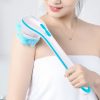 Perie rotativa pentru corp, Spin Spa, Plastic, 5 accesorii, Alb/Albastru - imagine 10