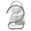 Suport pentru uscarea vaselor, tacamuri si pahare, Inox, Argintiu - imagine 5
