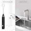 Mixer frappe cu 2 capete, 3 trepte de viteza,acumulator reincarcabil USB super portabil - imagine 2