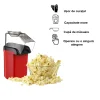 Aparat cu Aer Cald de facut Popcorn, AT PERFORMANCE®, Gata in max. 3 min, 1200W, Recipient dozator Boabe, Rosu. - imagine 3