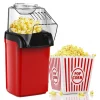 Aparat cu Aer Cald de facut Popcorn, AT PERFORMANCE®, Gata in max. 3 min, 1200W, Recipient dozator Boabe, Rosu. - imagine 5