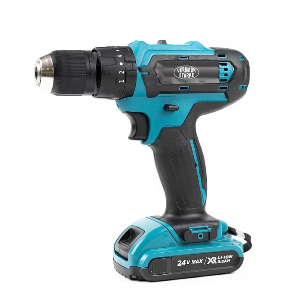 Autofiletanta Percutie (Bormasina) 24V Trusa 30 Accesorii 2 Acumulatori 5A - imagine 4
