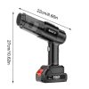 Aspirator Auto 6 in 1, pentru Casa, Masina, Calculator, Birou, Putere 100W, Eficienta Mare, Functii de Aspirare, Suflare, Vidare, Filtru HEPA, Perie Detailing, Negru - imagine 9