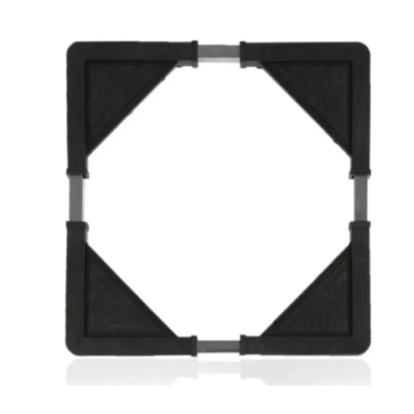 Suport NEGRU reglabil cu roti pentru electrocasnice - imagine 3