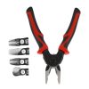Set Multifunctional 5 in 1, Patent, Dezizolator, Cleste, Sertizat si Foarfeca , Kit Complet pentru Lucrari Electrice - imagine 5