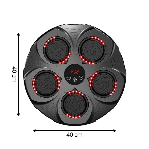 Aparat de box Smart cu muzica si lumina LED - imagine 9