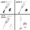 Aspirator vertical fara fir, AT PERFORMANCE®, Multi-suprafete, 150 W, Tehnologie Ciclonica, Alb - imagine 3