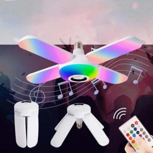 Lampa RGB Cu Boxa Audio Si Infiletare Prin Dulie