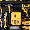 Bormasina cu percutie, 2 acumulatori 36V, 5Ah, trusa cu 110 piese, scule si accesorii - imagine 5