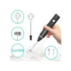 Mixer frappe cu 2 capete, 3 trepte de viteza,acumulator reincarcabil USB super portabil - imagine 4