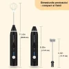 Mixer frappe cu 2 capete, 3 trepte de viteza,acumulator reincarcabil USB super portabil - imagine 5