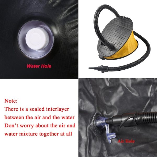 Pompa De Picior, 3 Litri, Pentru Umflat Si Dezumflat - imagine 3