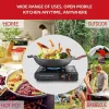 Aragaz portabil camping, aprindere automata, negru - imagine 6