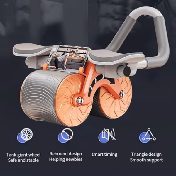 Dispozitiv cu role pentru exerciții musculare - imagine 7