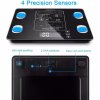 Cantar de Baie Corporal Smart Digital, Conectare Bluetooth, Afisaj LCD, Greutate Maxima 180 KG, Indice de Masa Corporala, Negru - imagine 5