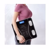 Cantar de Baie Corporal Smart Digital, Conectare Bluetooth, Afisaj LCD, Greutate Maxima 180 KG, Indice de Masa Corporala, Negru - imagine 8